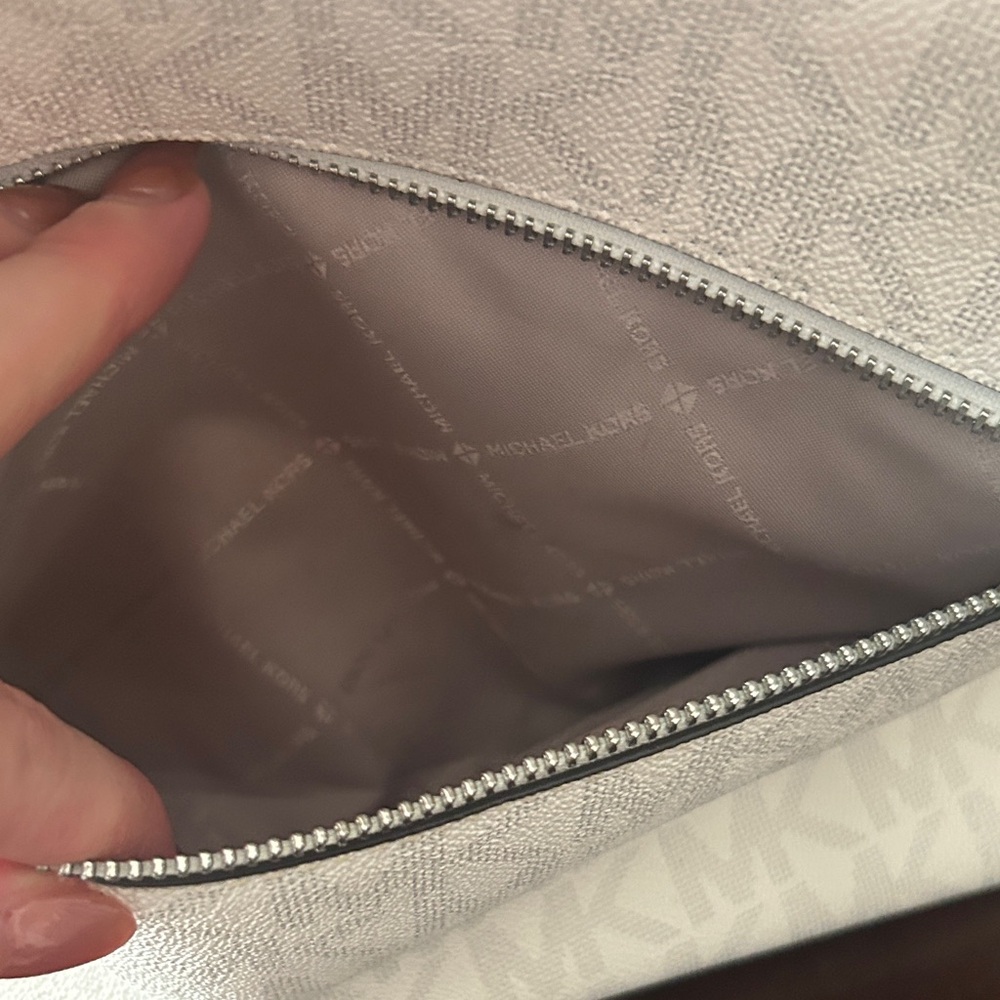 Michael Kors Cream Logo Mini Backpack - Picture 10 of 13